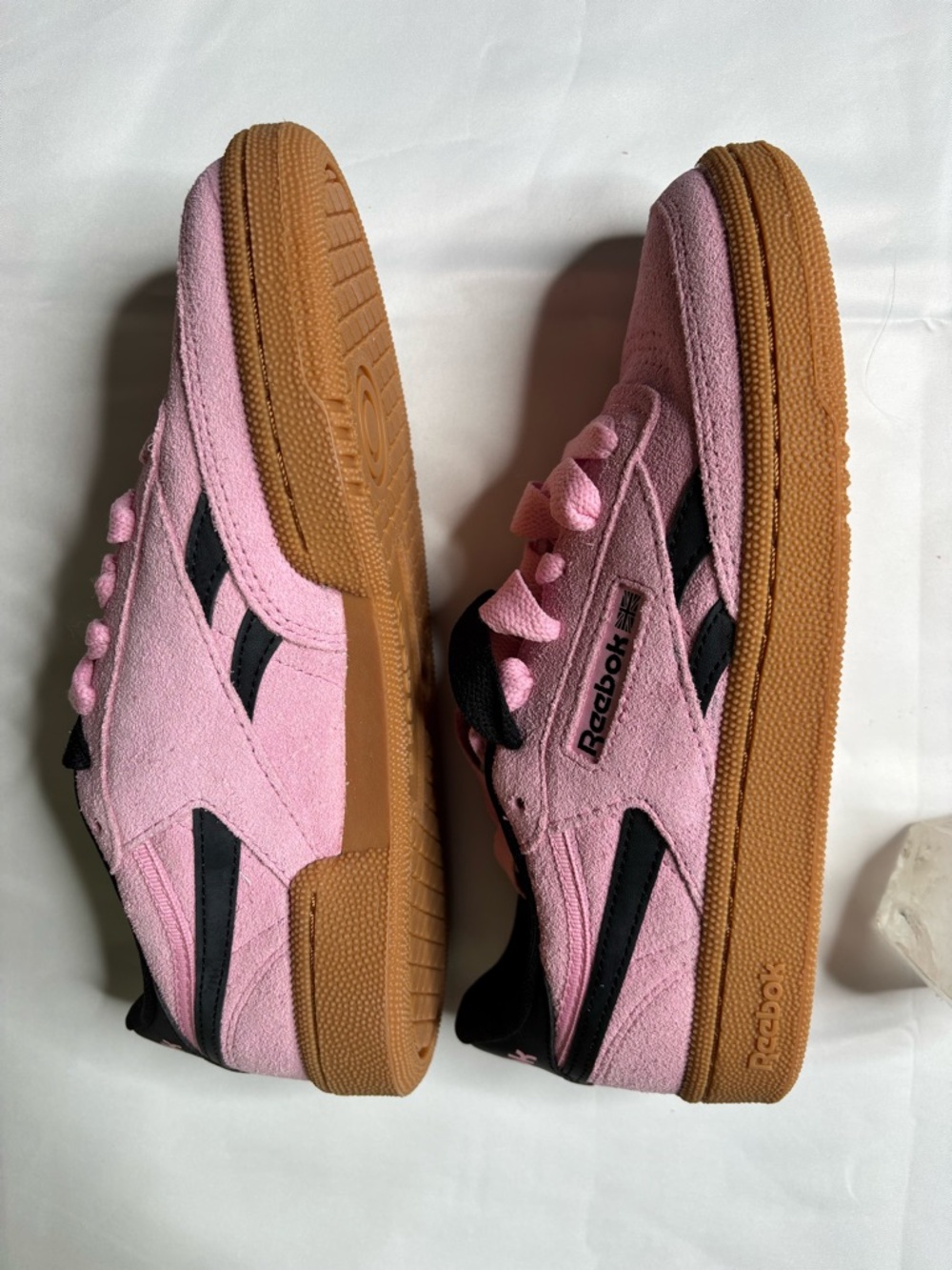 Reebok Pink Club C Revenge Kids size 5/ Woman’s size 7 Sneakers | NWT - Picture 5 of 16